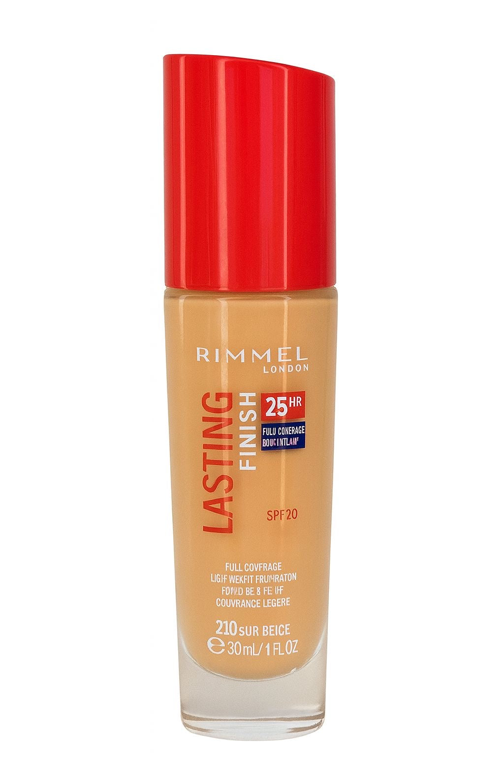 Rimmel Lasting Finish Foundation – 210 Golden Beige