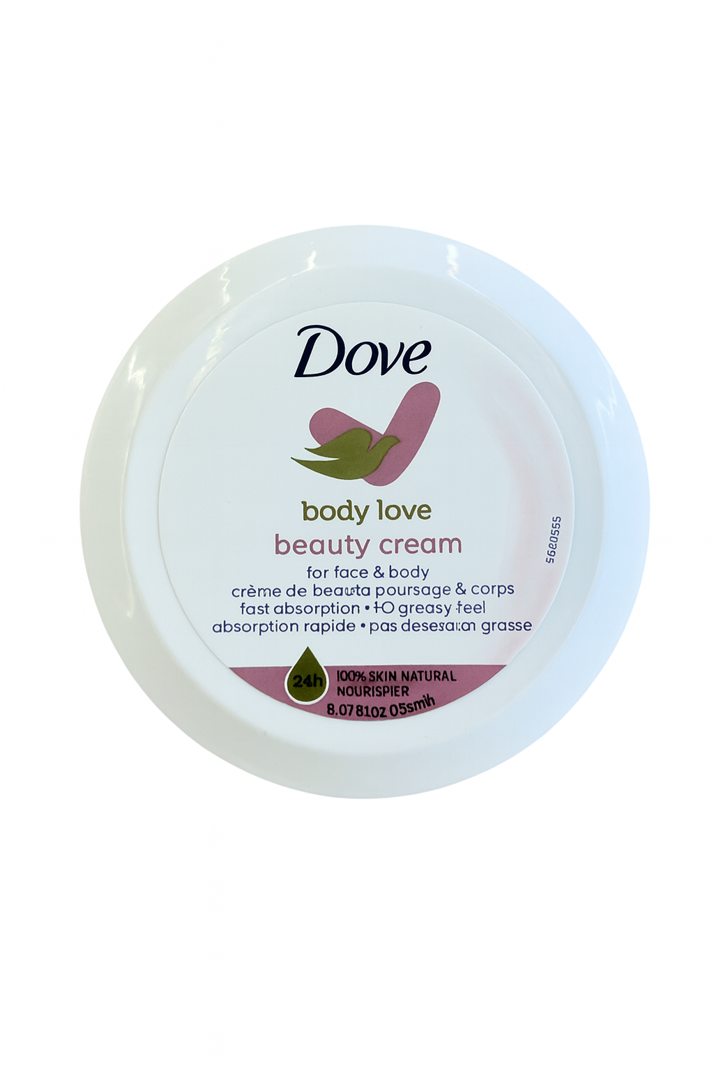 Dove Body Love Beauty Cream – Deep Moisturizing Cream for Face & Body