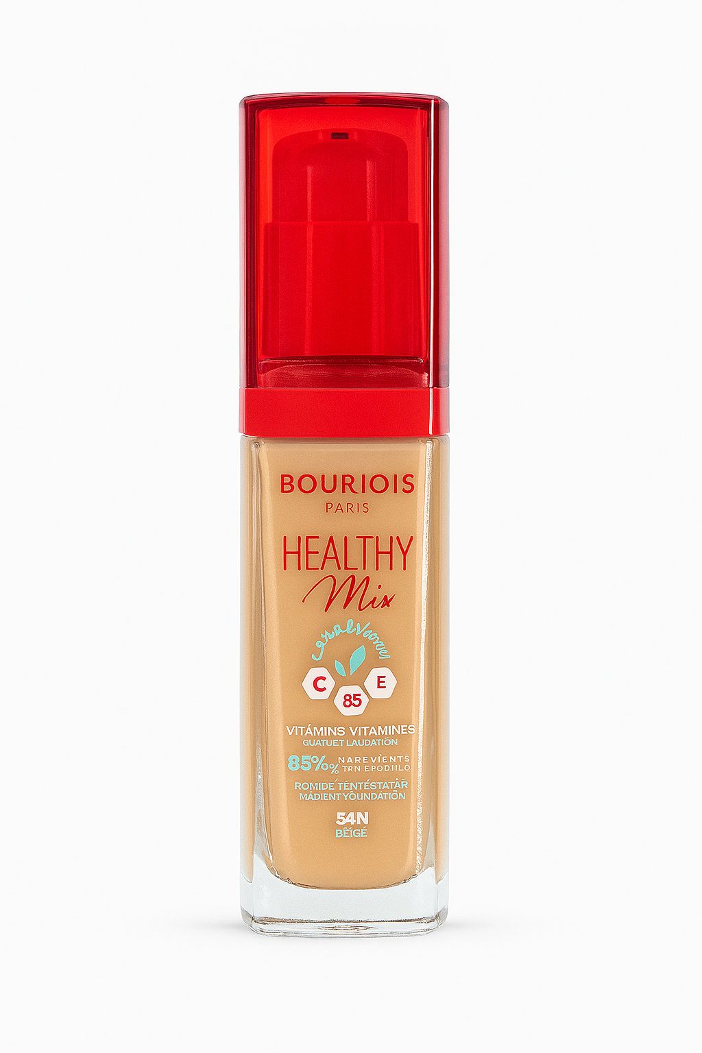 Bourjois Paris Healthy Mix Radiant Foundation – Shade 54N
