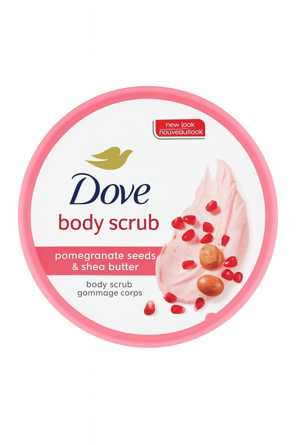 Dove Body Scrub Pomegranate Seeds & Shea Butter