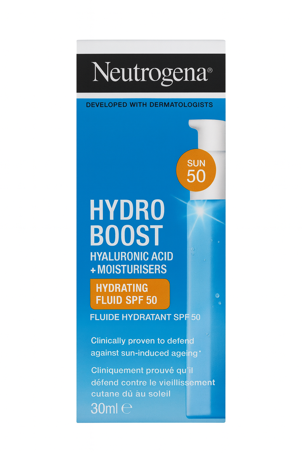 Neutrogena Hydro Boost Hydrating Fluid SPF 50 30ml