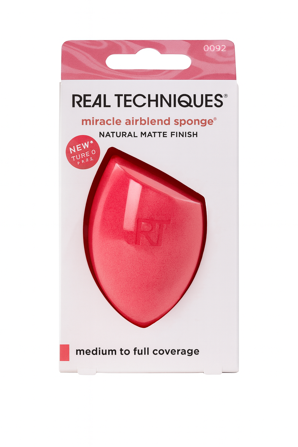 Real Techniques Miracle Airblend Sponge – Natural Matte Finish