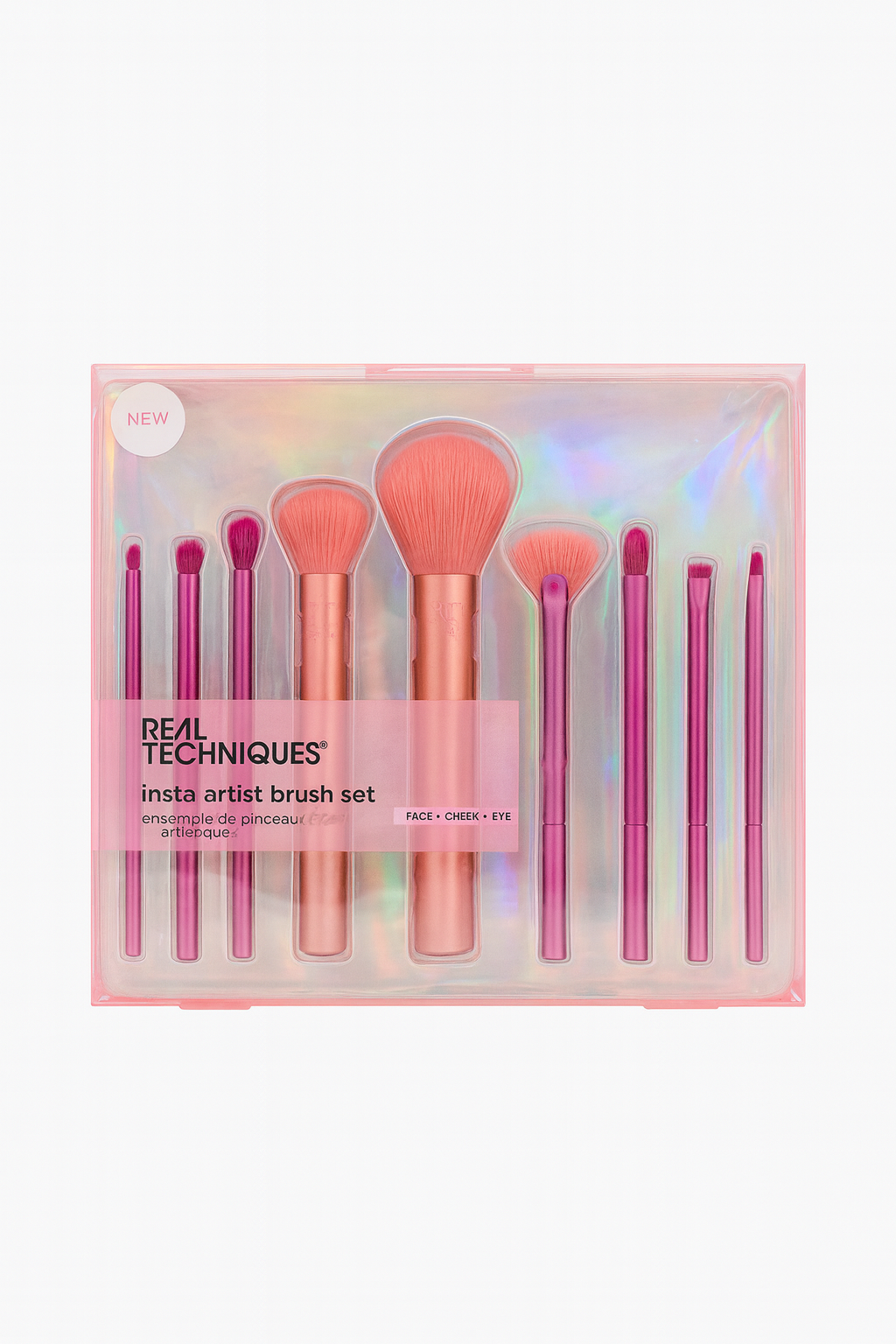Real Techniques Insta Artist Brush Set – Face + Cheek + Eye