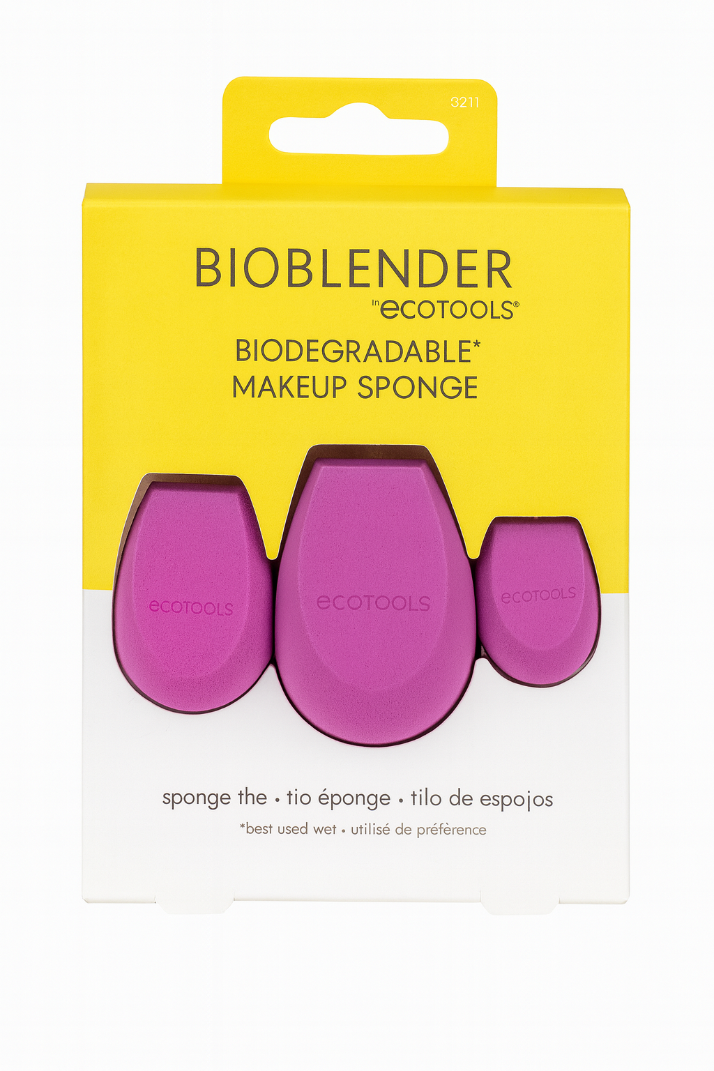 EcoTools Bioblender Biodegradable Makeup Sponge Trio