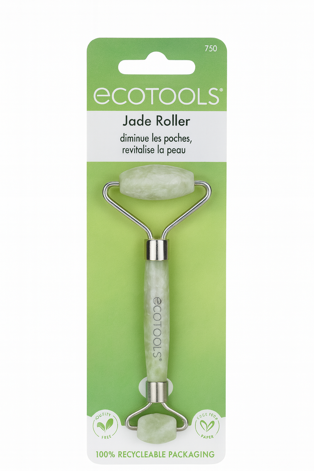 EcoTools Jade Roller – Dual-Ended Facial Roller