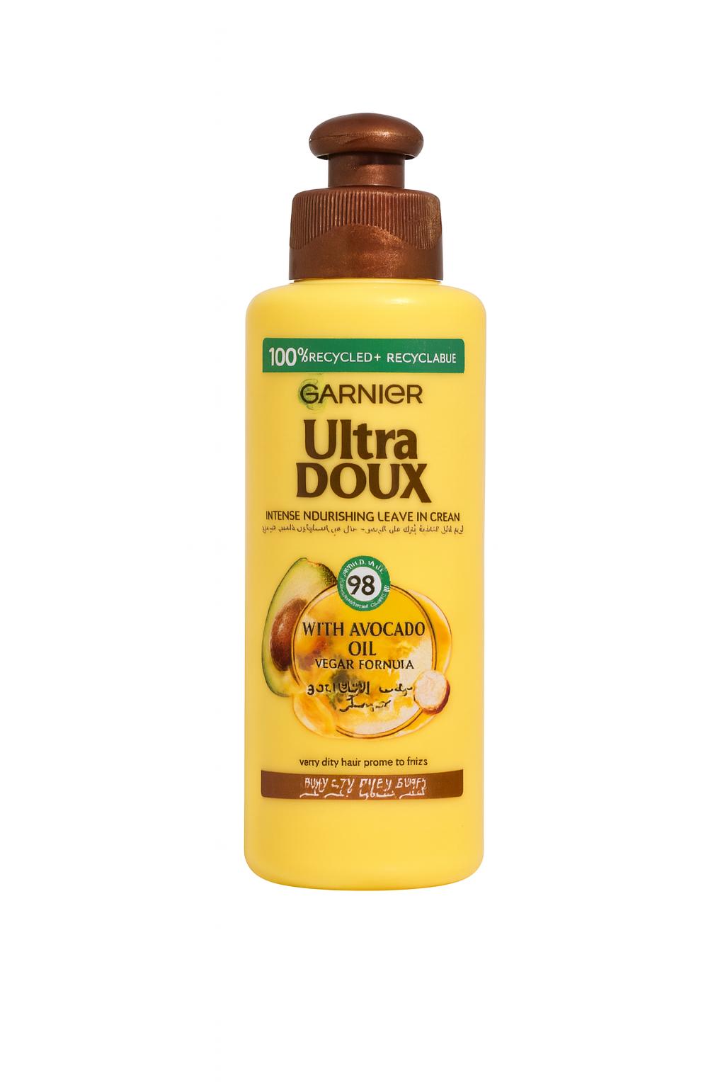 Garnier Ultra Doux Intense Nourishing Leave-In Cream with Avocado Oil & Shea Butter