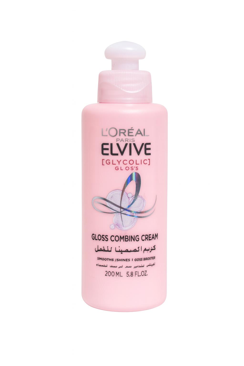 L’Oréal Paris Elvive Glycolic Combing Cream – Shine & Smooth Finish
