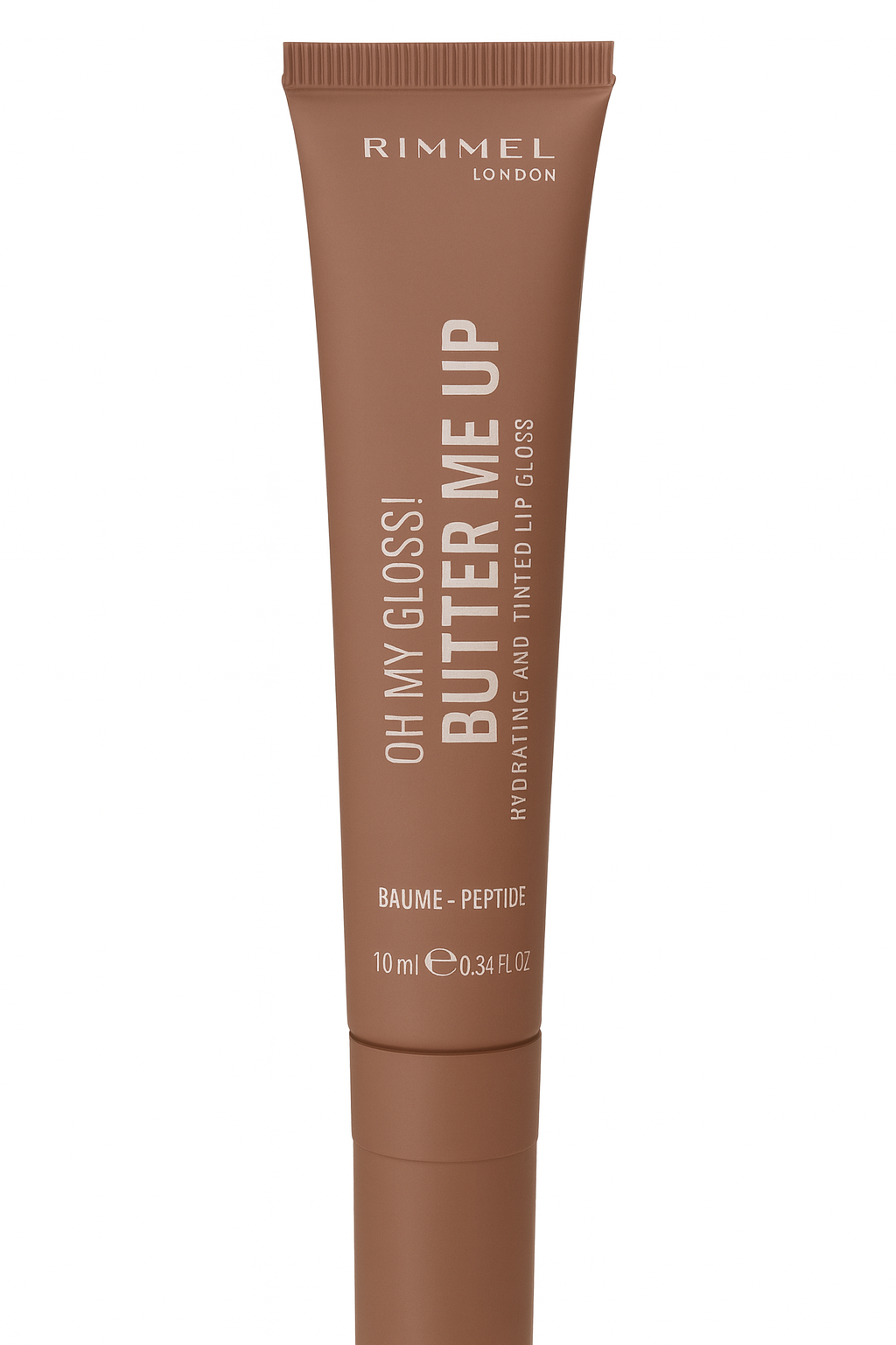 "Rimmel Butter Me Up Hydra Gloss – Shade 030 Cocoa Glow"