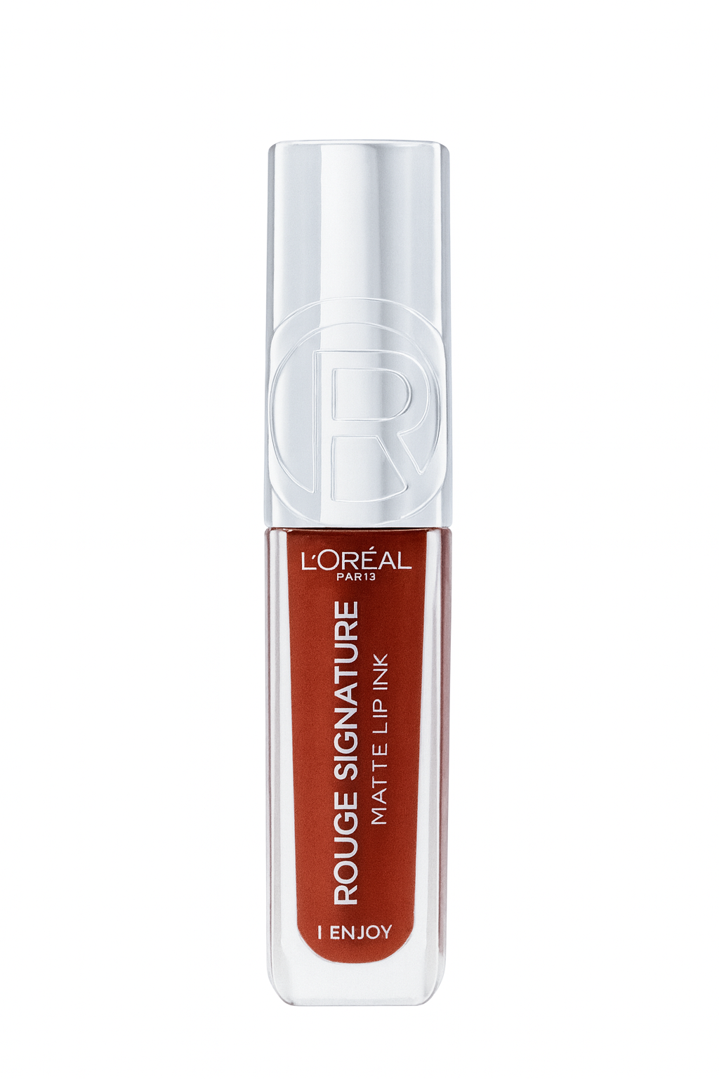 L’Oréal Paris Rouge Signature Matte Lip Ink – I Enjoy (Warm Reddish Brown)