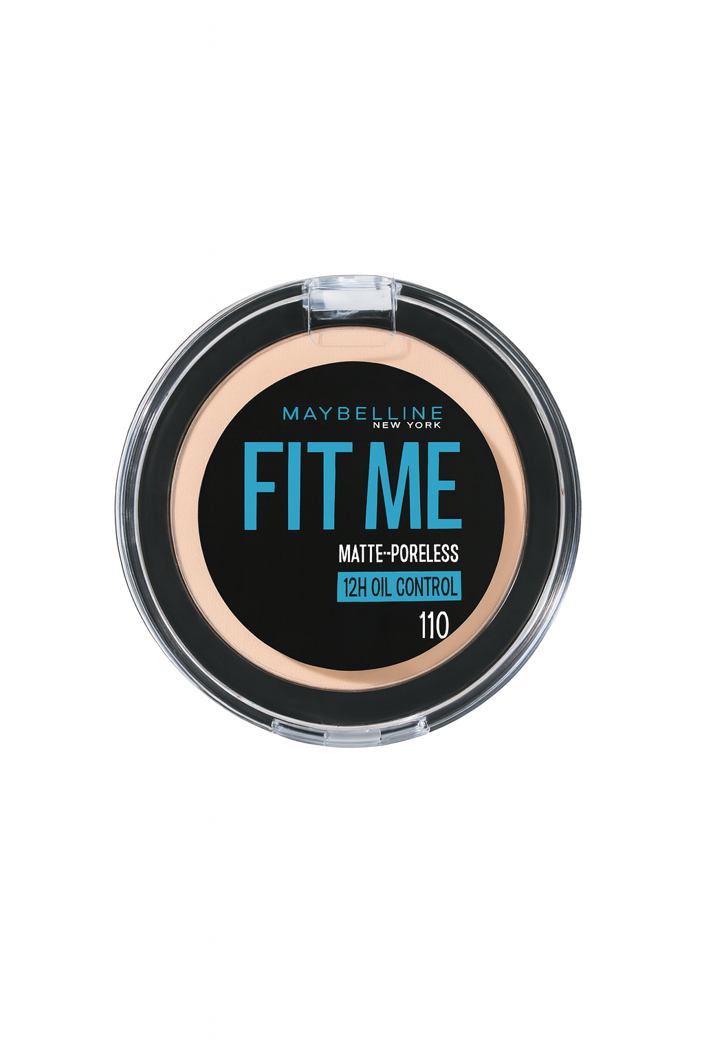 Maybelline Fit Me Matte + Poreless Powder – 110 Porcelain, 12H Oil Control