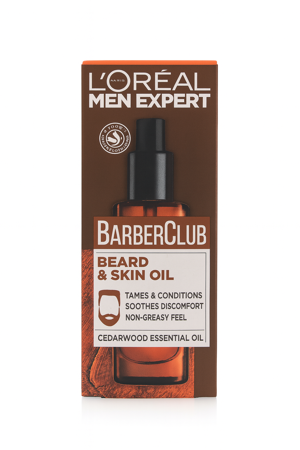 L'Oréal Men Expert BarberClub Beard & Skin Oil with Cedarwood – 30ml