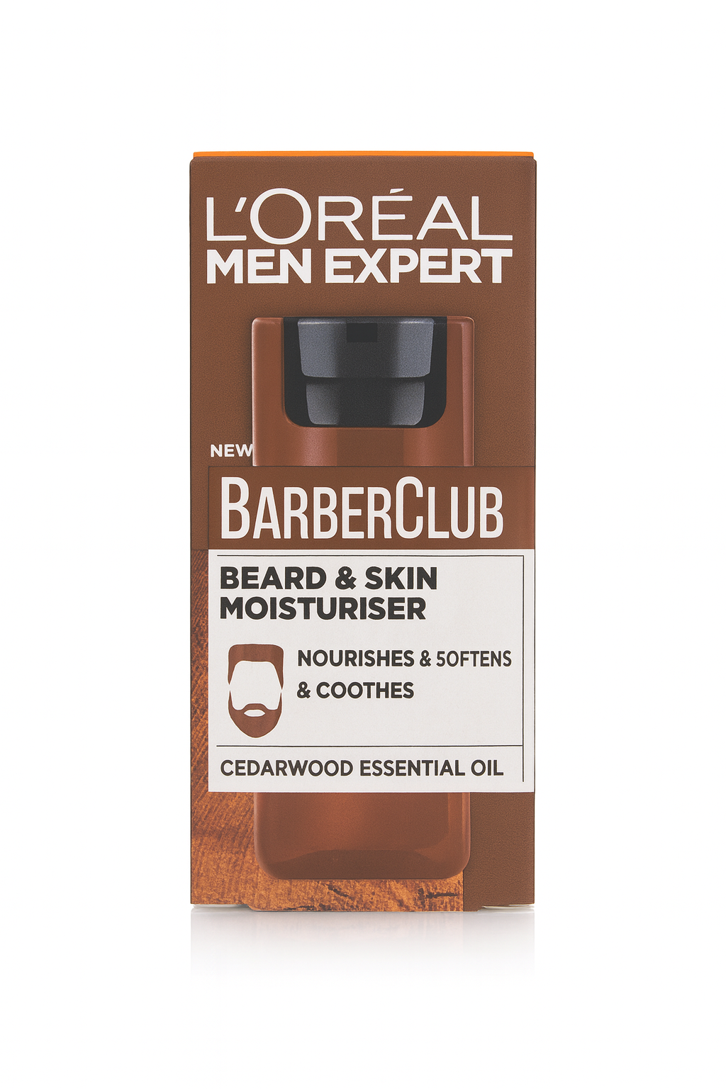 L'Oréal Men Expert BarberClub Beard & Skin Moisturiser with Cedarwood – 50ml