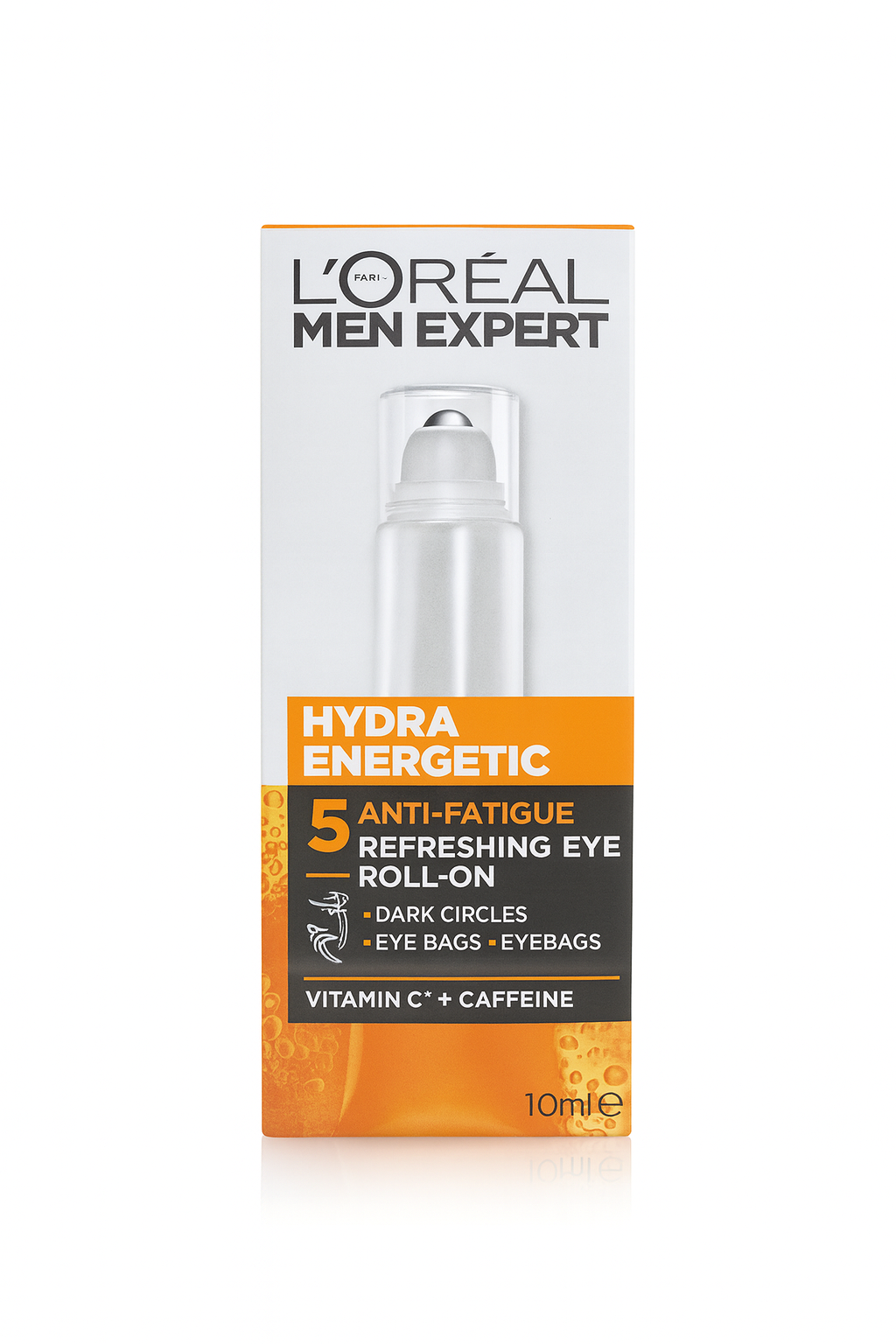 L'Oréal Men Expert Hydra Energetic Anti-Fatigue Eye Roll-On – Vitamin C + Caffeine