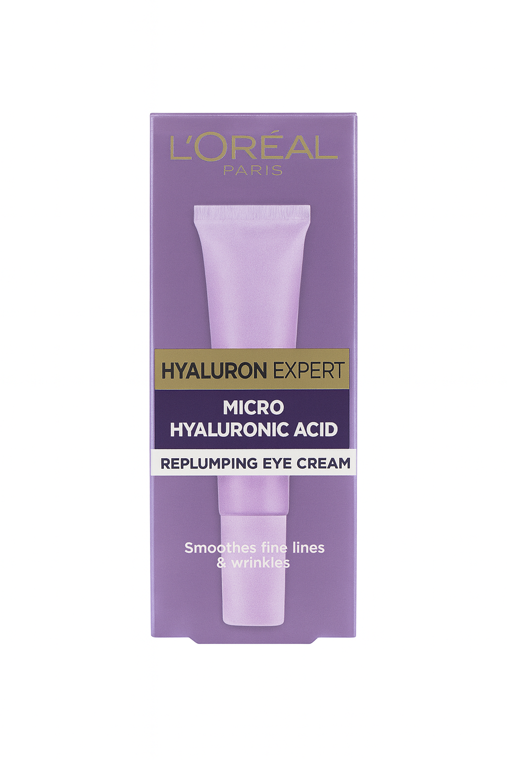 L'Oréal Paris Hyaluron Expert Replumping Eye Cream with Micro Hyaluronic Acid – Anti-Wrinkle