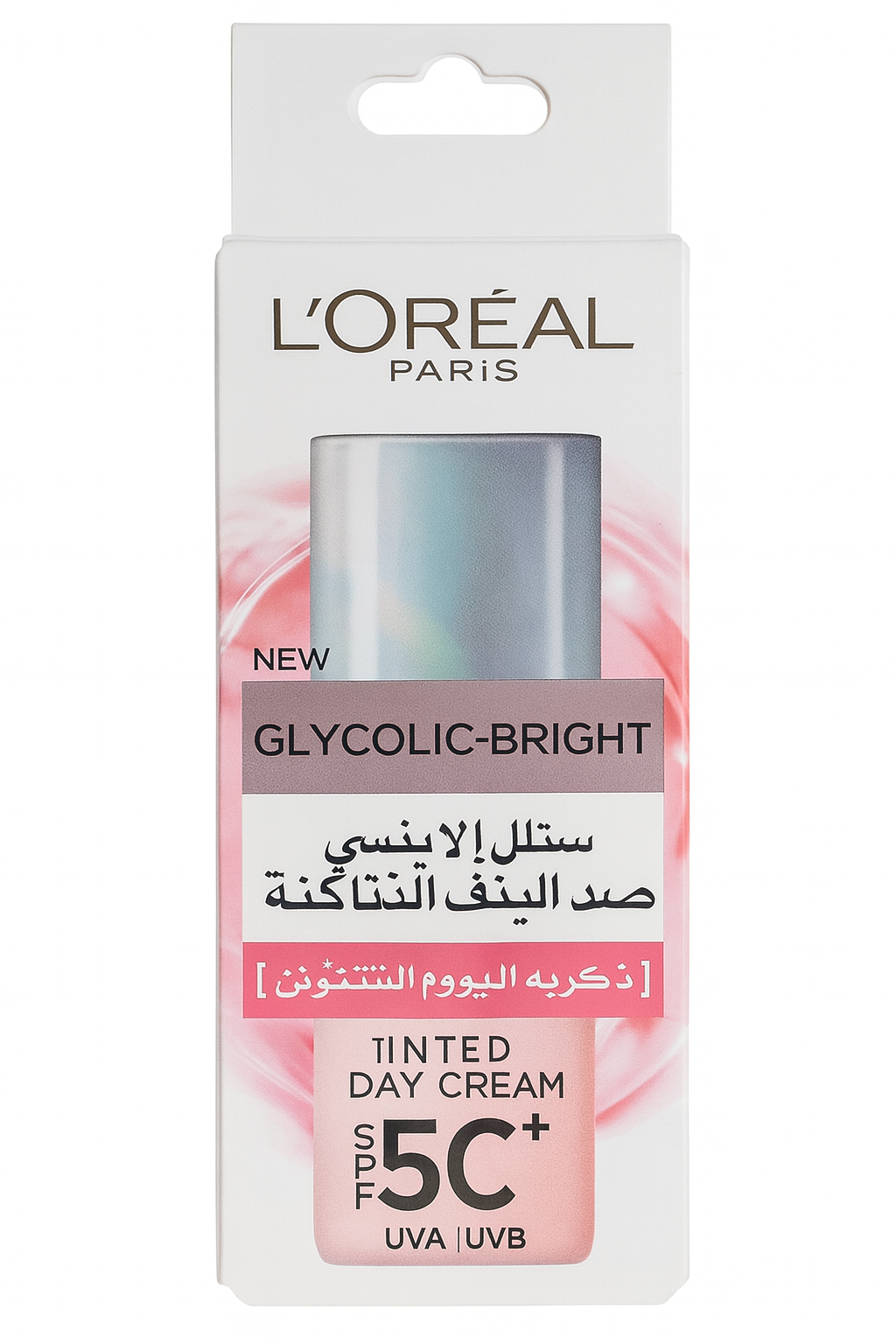 L'Oréal Paris Glycolic Bright Tinted Day Cream SPF 50+ – Brightening & Sun Protection