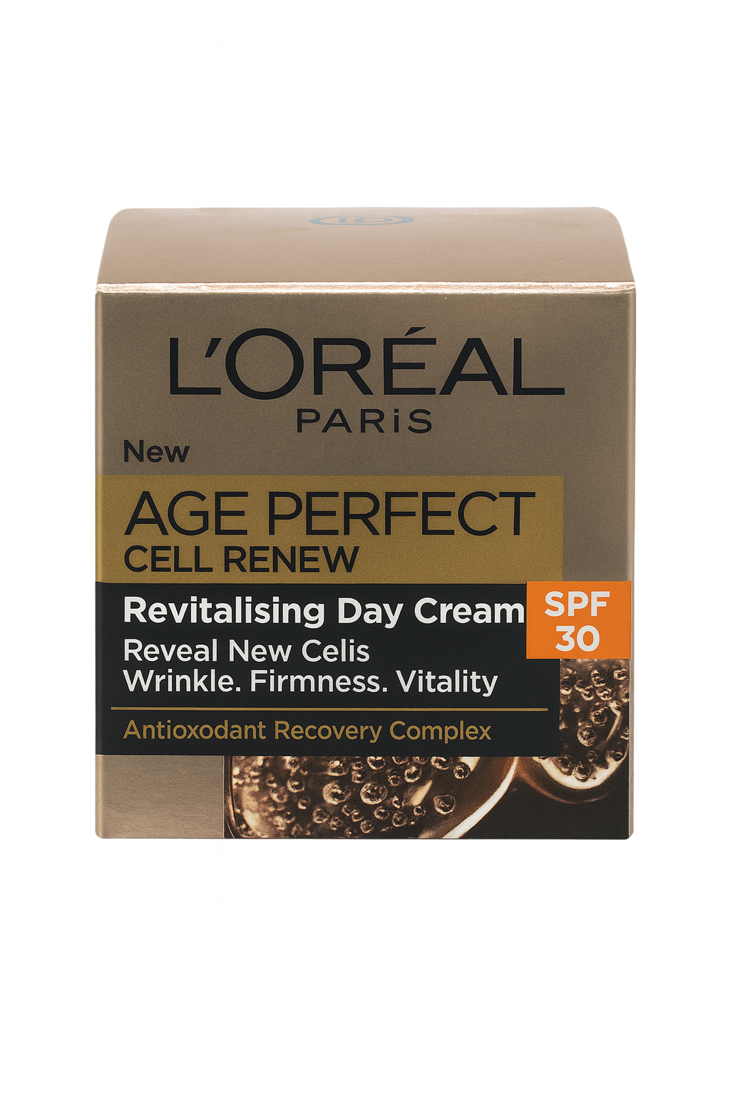 L'Oréal Paris Age Perfect Cell Renew Revitalising Day Cream SPF30 – Anti-Wrinkle & Firmness