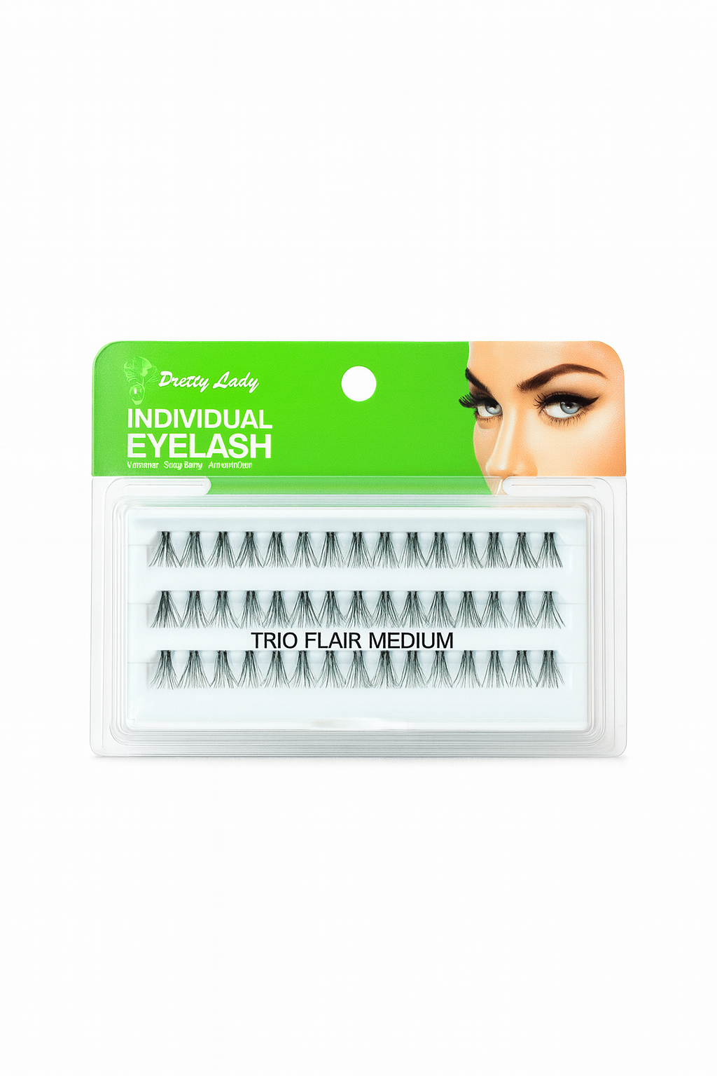Pretty Lady Trio Flair Individual Eyelashes – Medium Length