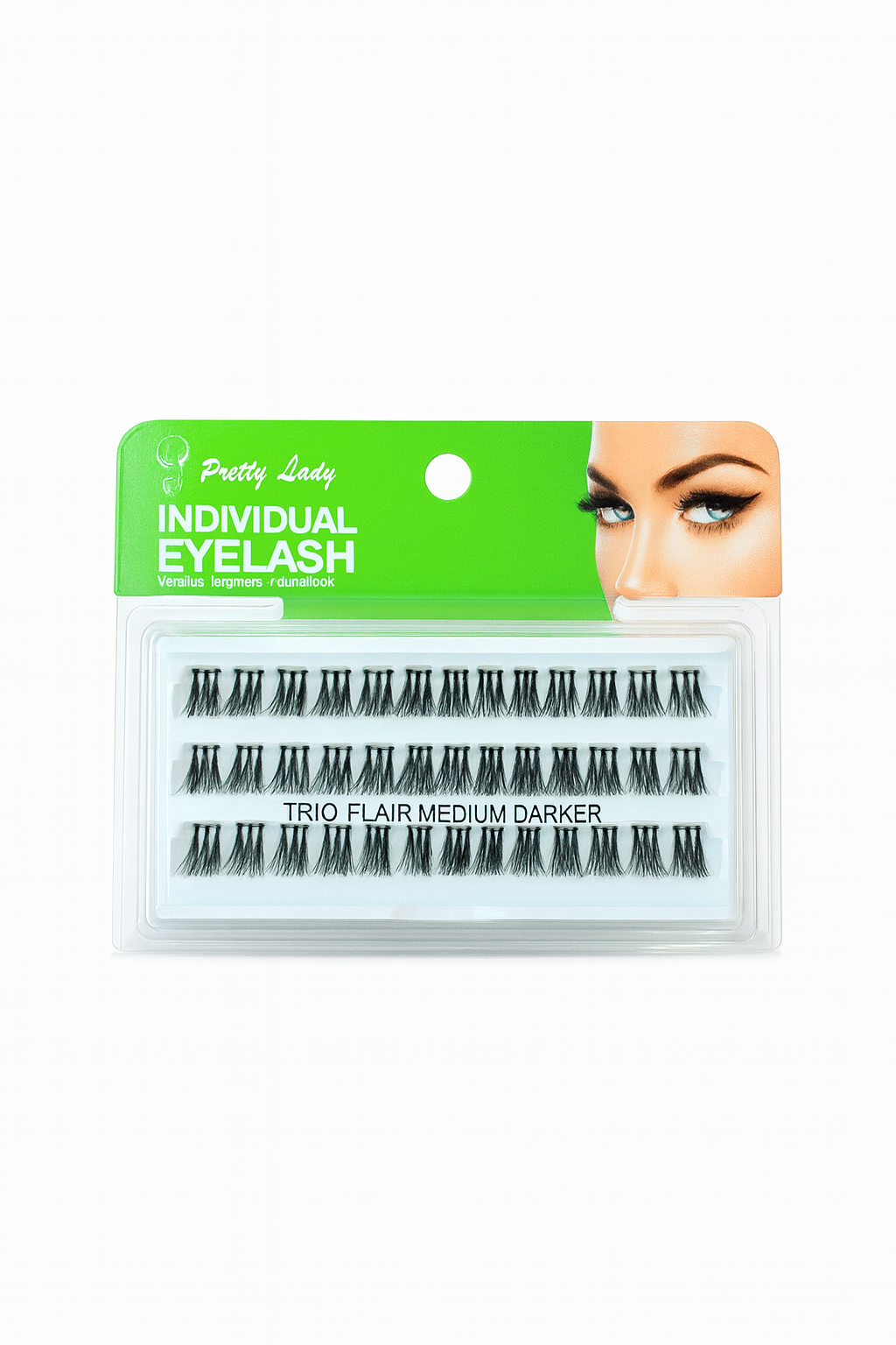 Pretty Lady Trio Flair Individual Eyelashes – Medium Darker