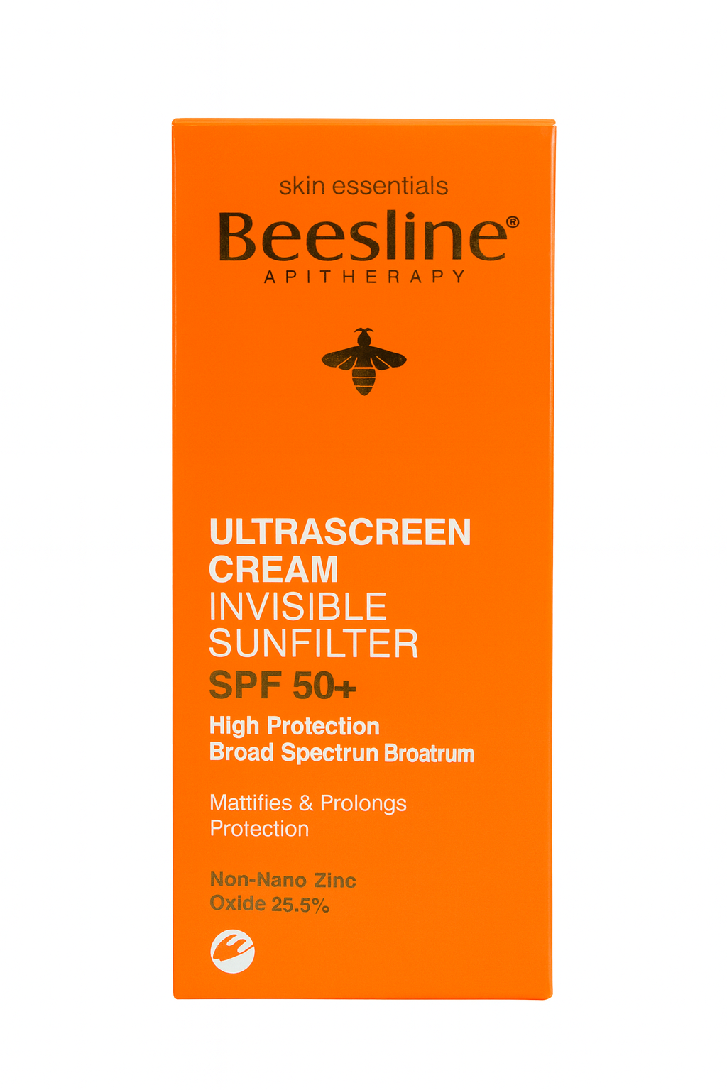 Beesline Ultrascreen Invisible Sunfilter SPF 50+ – Broad Spectrum High Protection