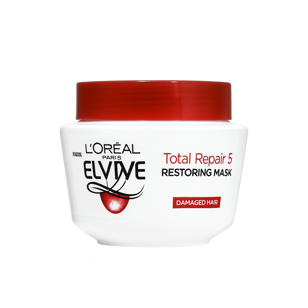 L’Oréal Paris Elvive Total Repair 5 Restoring Hair Mask | For Damaged Hair